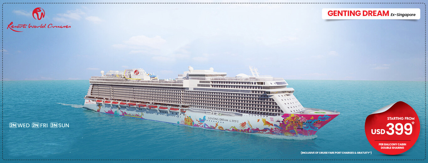 Resorts World Cruises From Singapore and Malaysia | Mercury Travels