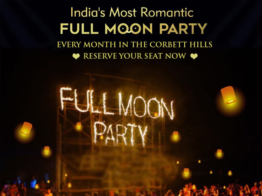 Full moon party in india